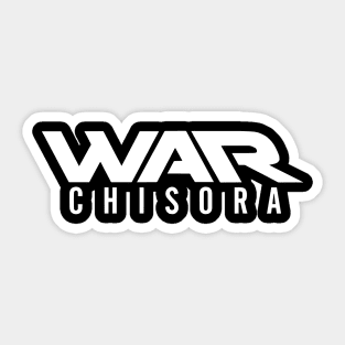 War Derek Chisora Sticker